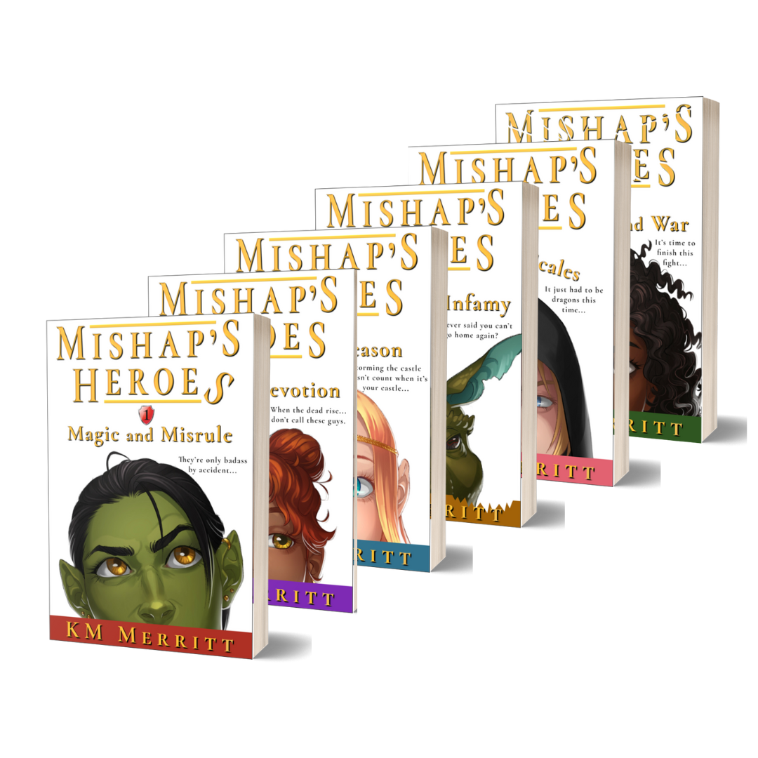 Mishap's Heroes Complete Series Set - Paperback